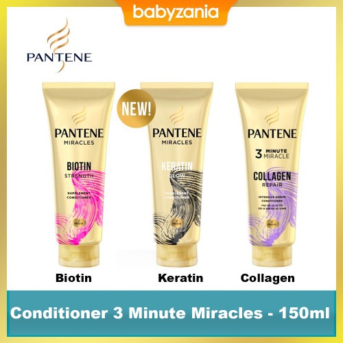 Pantene Conditioner 3MM Biotin Miracles Collagen - 150 ml